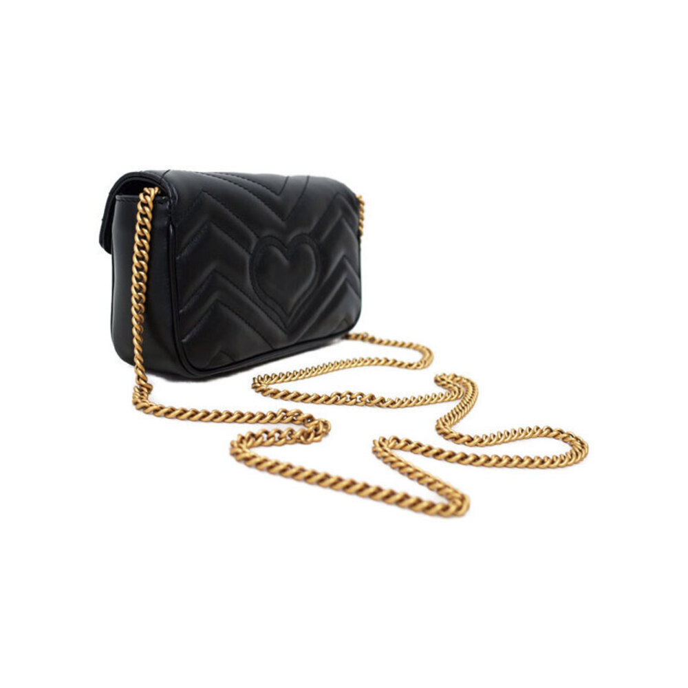 GUCCI GG Marmont Quilted Leather Super Bag Shoulder - Picture 2 of 9